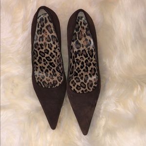 Dolce & Gabana Brown suede pumps